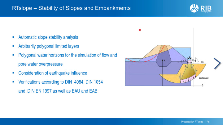 rtslope stability of slopes and embankments