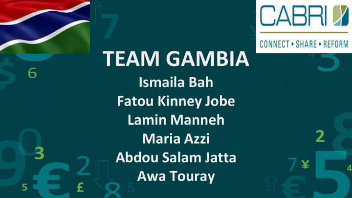 team gambia