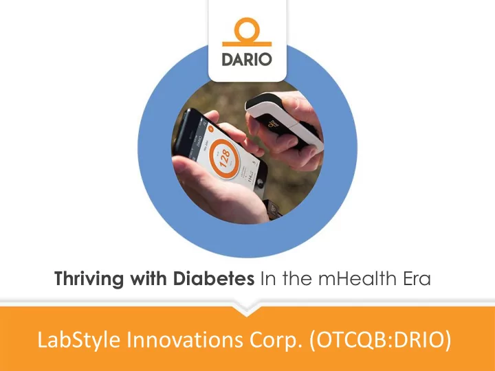 labstyle innovations corp otcqb drio disclaimer regarding
