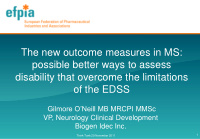 the new outcome measures in ms