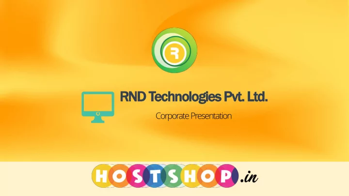 rnd technologies pvt ltd