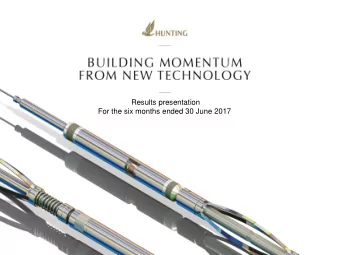 1  Group Summary Strong US onshore markets, but uncertainties remain    Improved results driven