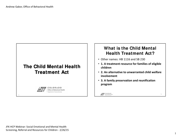 the child mental health the child mental health