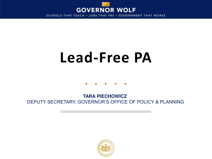 lead free pa