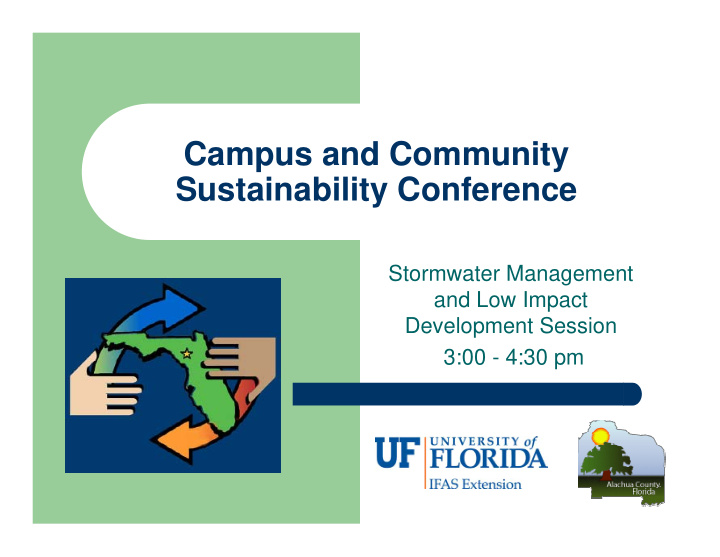 campus and community sustainability conference