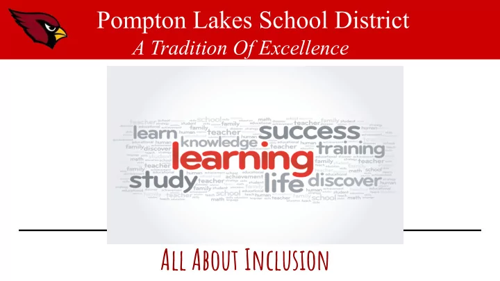 all about inclusion purpose