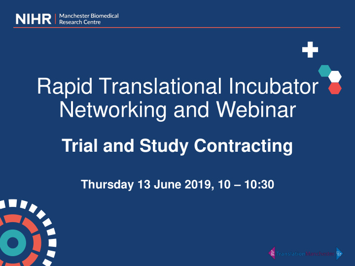 rapid translational incubator