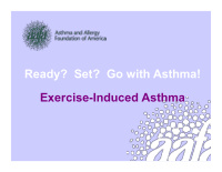 ready set go with asthma exercise induced asthma this