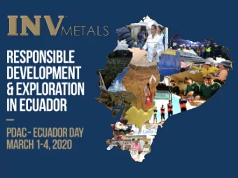 INV-TSX  Loma Larga is on track to responsible development    Updating profitable and economic