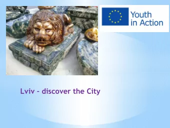 Lviv  discover the City  St. Elisabeth Church  St Juri Church  Lviv University  Franko Monument