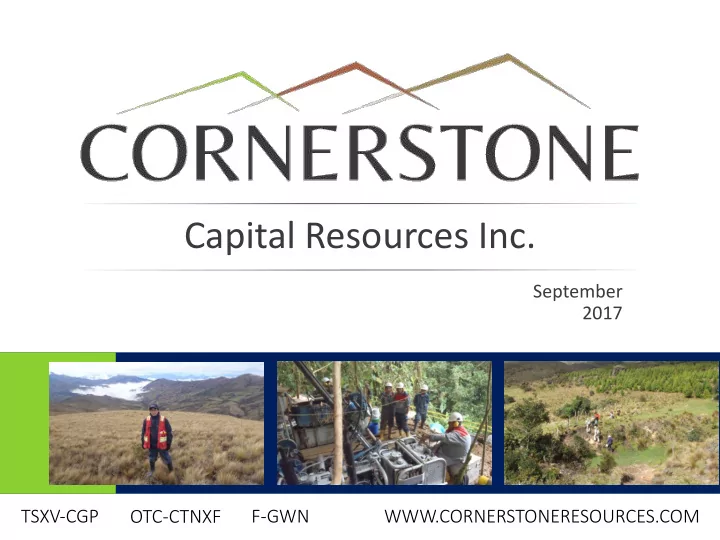 capital resources inc
