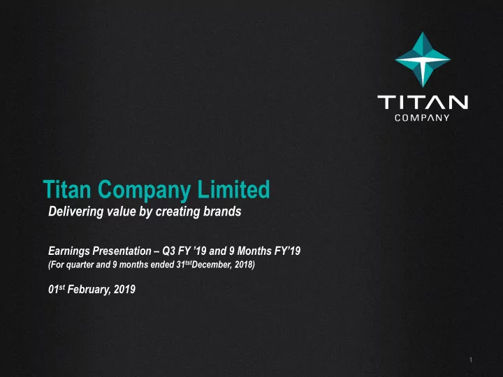 titan company limited