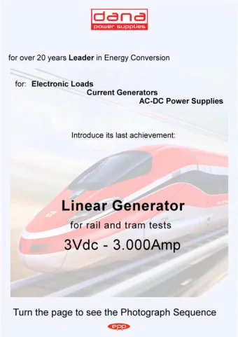 DEX 3 - 3.000 The Power Supplys aim is to test short circuit up to 3.000A in  the rail and