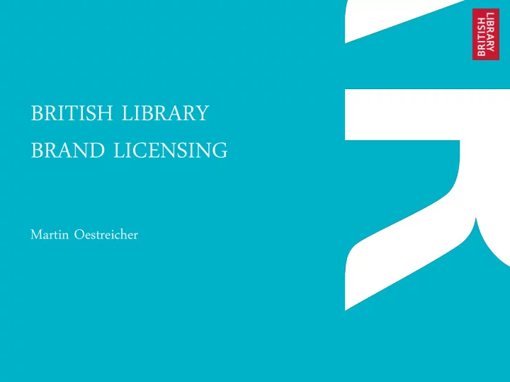 brand licensing