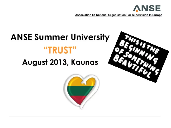 trust