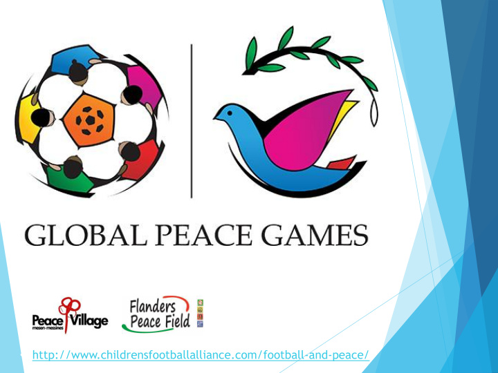 http childrensfootballalliance com football and peace