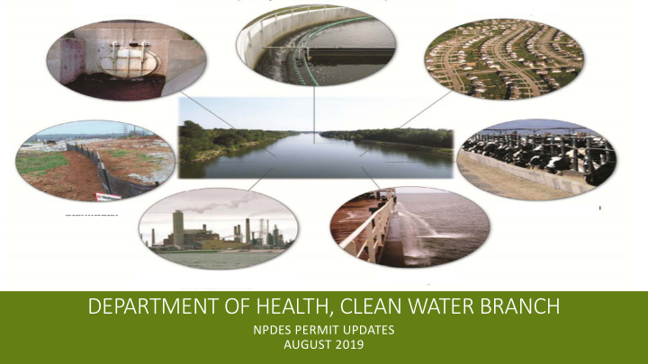 department of health clean water branch
