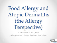 food allergy and