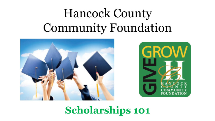 hancock county community foundation