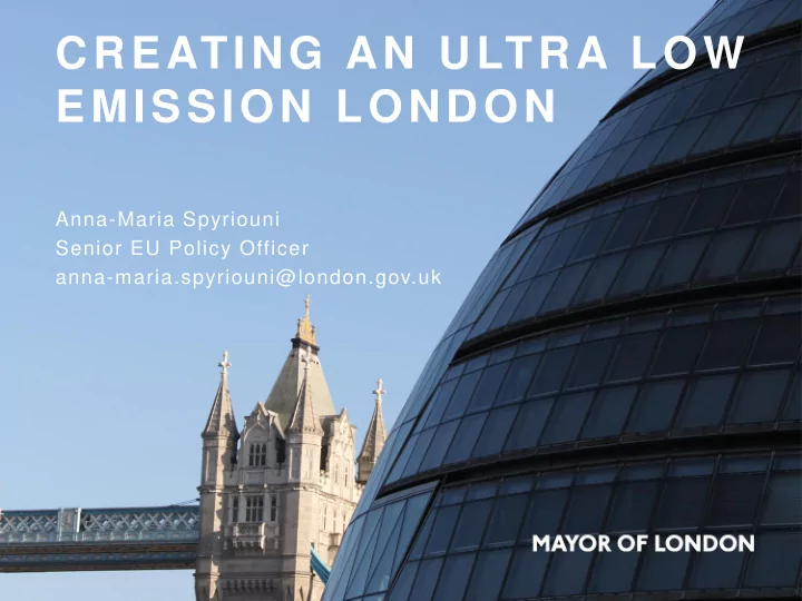 emission london