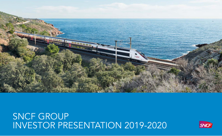 sncf group investor presentation 2019 2020 table of
