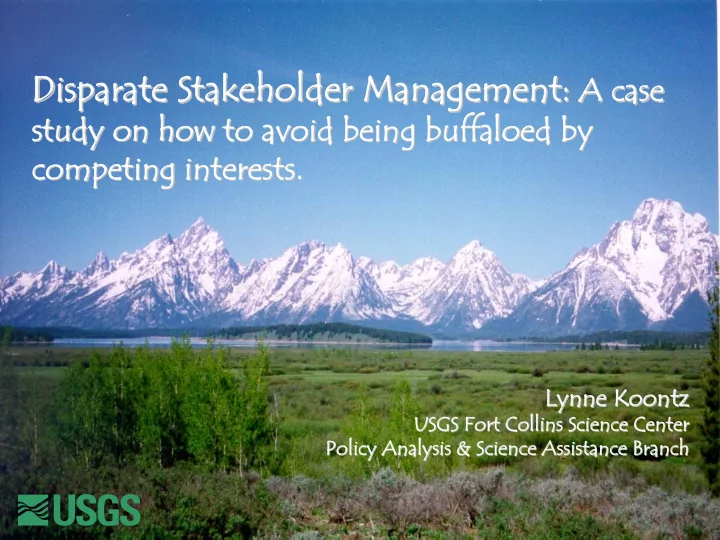 disparate stakeholder management disparate stakeholder