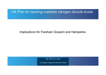 B  Air Quality Compliance Directive Project  Background    2008 Directive 2008/50/EC
