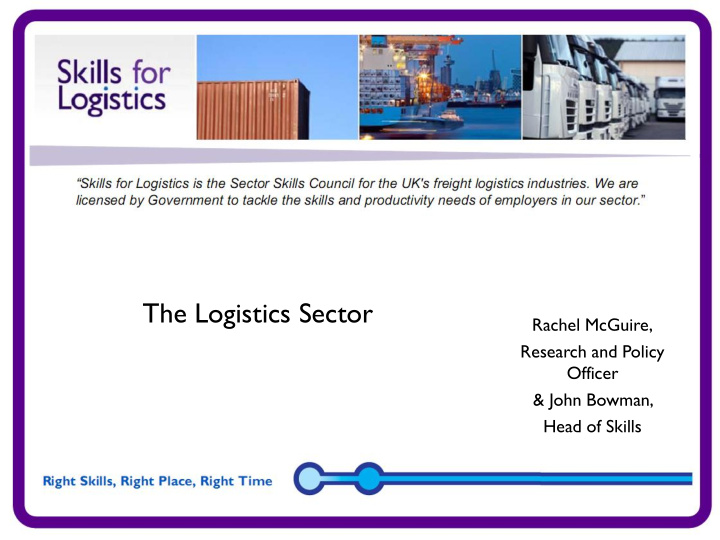 the logistics sector