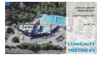 MEETING #4  &quot;A person with a  book goes to the  pool. A library  begins that way.&quot;  Chris