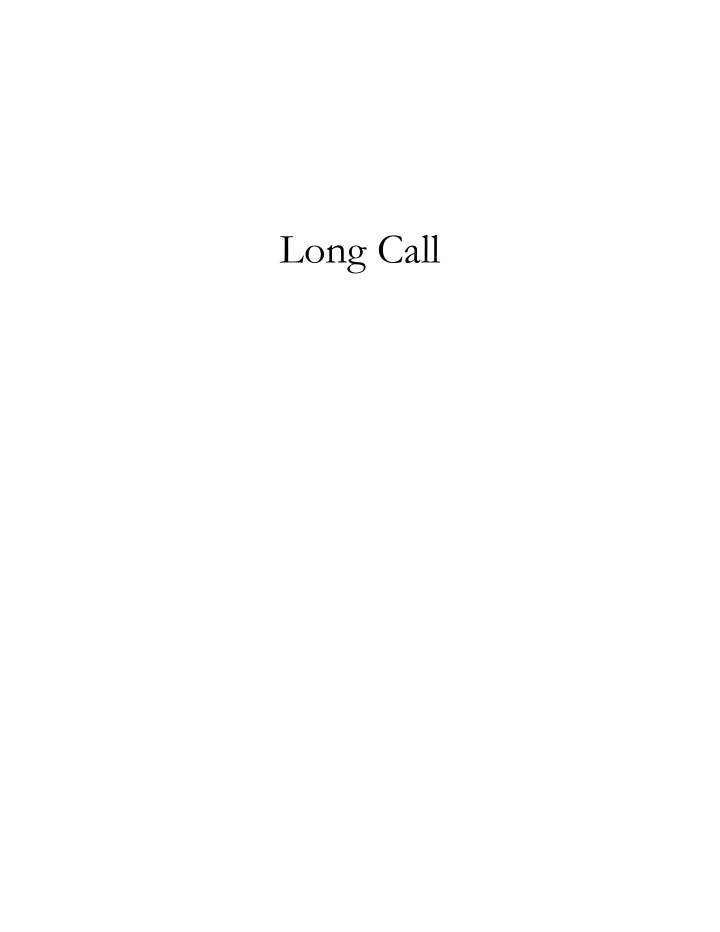 long call