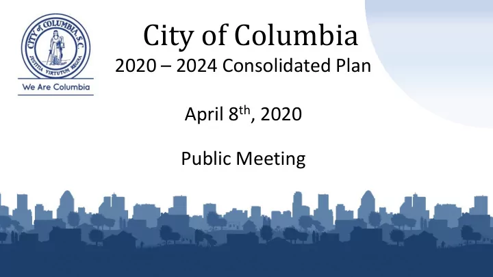 city of columbia