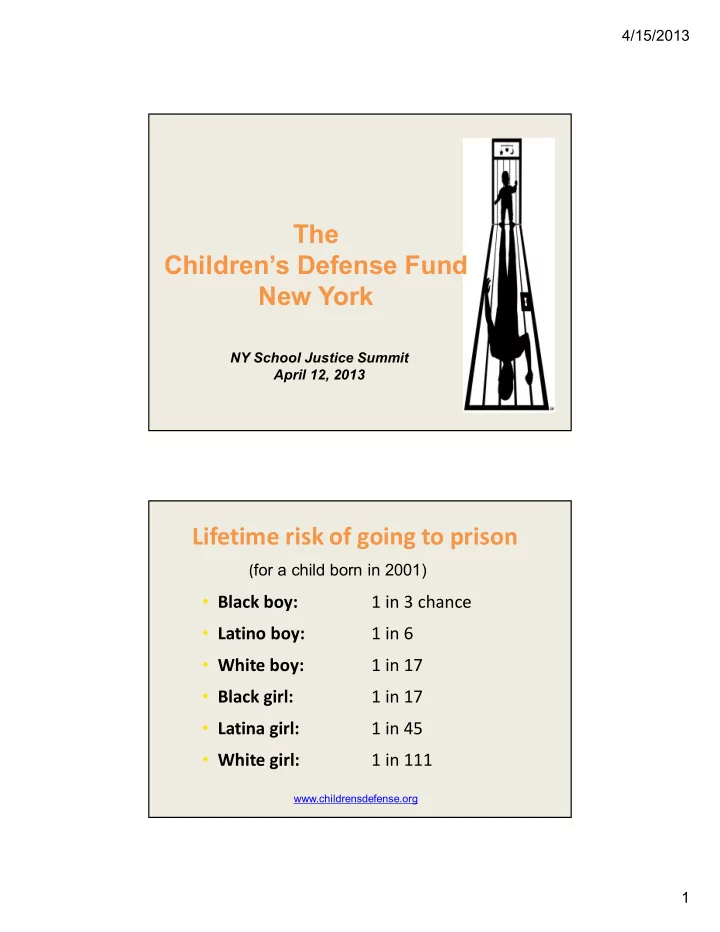 the children s defense fund new york