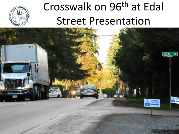 street presentation