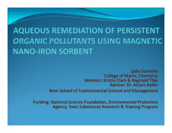 Lydia Sannella Lydia Sannella  C ll  C ll College of Marin, Chemistry College of Marin, Chemistry