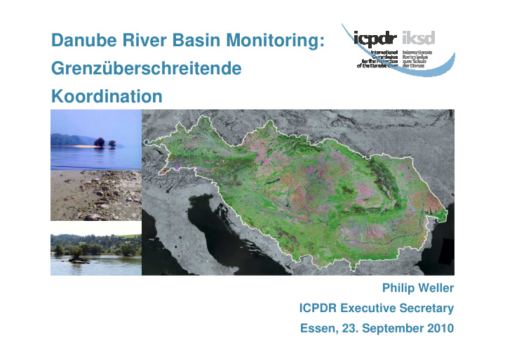 danube river basin monitoring grenz berschreitende