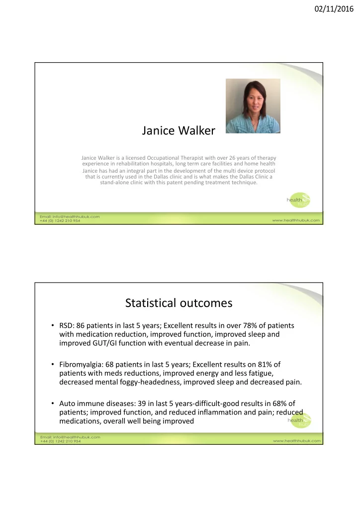 janice walker