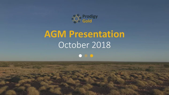 agm presentation