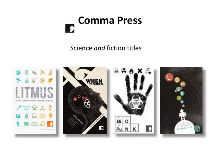 science and fiction titles litmus short stories from