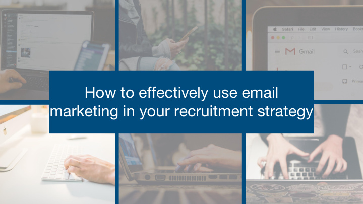 how to effectively use email marketing in your