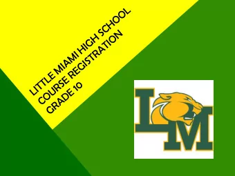 GRADUATION REQUIREMENTS  English:  4 credits  Math:  4 credits (Algebra 2)  Science:  3 credits