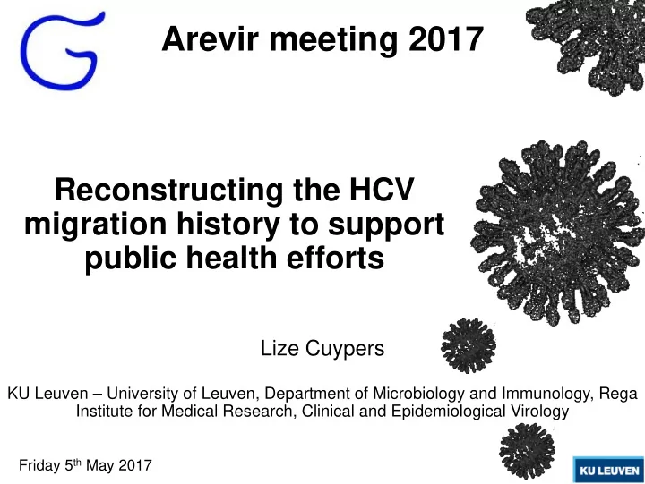 arevir meeting 2017