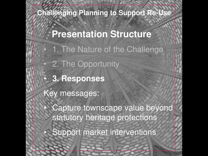 presentation structure