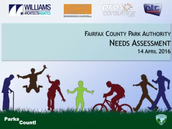 Upcoming Publication of Final Report is  Forthcoming (end of April 2016) P ROJECT O VERVIEW AND