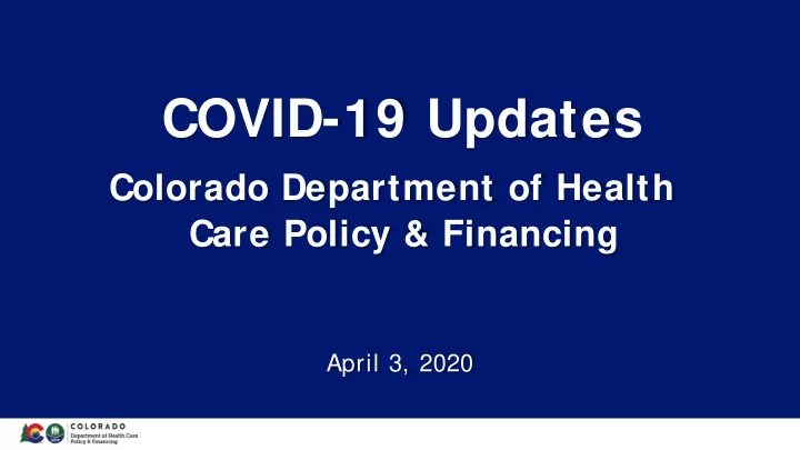 covid 19 updates