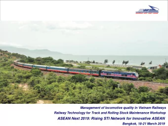 ASEAN Next 2019: Rising STI Network for Innovative ASEAN  Bangkok, 18-21 March 2019  VI  VIETN