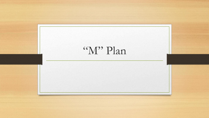 m plan m plan other public employers