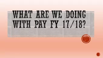 Whats  happening  with  Merit  Increases  and  Salary  Scale  Adjustments.  Pay &amp;