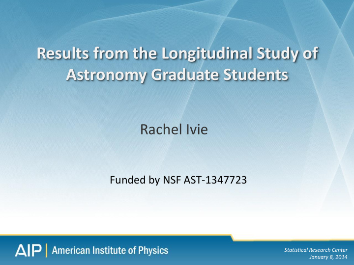 astronomy graduate students