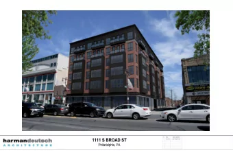 NEIGHBORHOOD MAP  1. S. BROAD ST - LOOKING NORTH  2. S. BROAD ST - LOOKING SOUTH  3. S. BROAD ST -