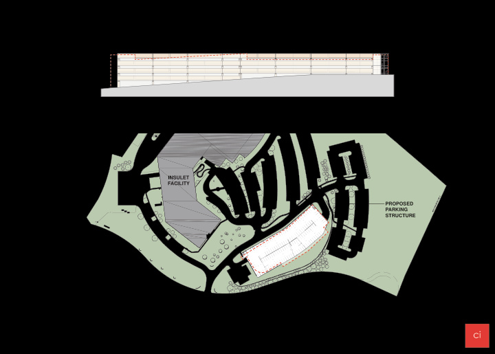 insulet facility proposed parking structure nagog park